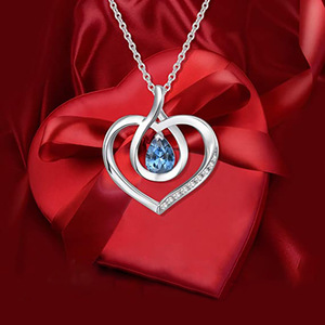 Collar con Colgante de Amor Romántico para Mujer, Regalo de San Valentín, Joyería de Moda - Product Image 3