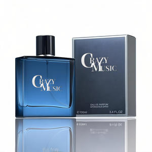 Perfume refrescante de nota verde de 100ml con perfume floral a base de aceite en botella cuadrada de moda con embalaje encantador - Product Image 2