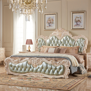 <span class=keywords><strong>Cama</strong></span> Ajustable <span class=keywords><strong>de</strong></span> Madera Moderna y Elegante con Tapicerí<span class=keywords><strong>a</strong></span> <span class=keywords><strong>de</strong></span> Cuero, Diseño Clásico Europeo, Tamaño Personalizado, Muebles <span class=keywords><strong>de</strong></span> Dormitorio <span class=keywords><strong>de</strong></span> Lujo - Product Image 2