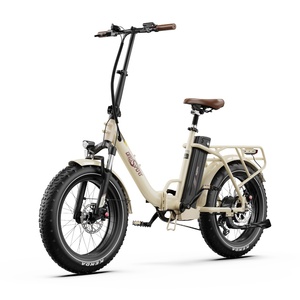 Vélo pliant ONESPORT OT16MAX 250W 48V pour femmes, cadre en acier, 7 vitesses, porte-bagages arrière, pneus tubeless, freins à disque OT16, en stock UE - Product Image 1