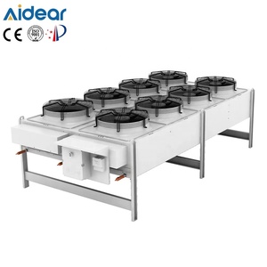 Équipement d'échange de chaleur en forme de V Aidear, condenseur refroidi par air en forme de V pour système de cycle Rankine organique (ORC) - Product Image 4