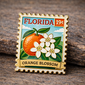 Toptan Özel Tasarım Logolu Yumuşak Sert Mineli Damgalı Fotoğraf Baskılı Demir Park Rozeti - Product Image 2