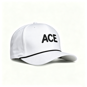 Gorra de Golf Estructurada con Bordado 3D Personalizado, Estampado de Letras con Efecto Puff, Ribete con Costuras Decorativas, Gorra Deportiva de Béisbol, Unisex, Venta al Por Mayor - Product Image 5