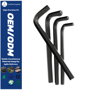 Heavy Duty Black Oxide Hex Key <b>Set</b> Carbon Steel L-shaped Industrial Maintenance Professional Manual <b>Hand</b> <b>Tool</b> - Product Image 1