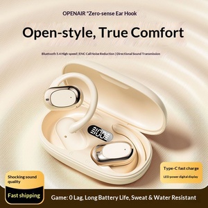 Écouteurs Bluetooth 5.4 supra-auriculaires, son HiFi, confort ultra-léger, affichage numérique, longue durée de vie de la batterie, compatibilité universelle - Product Image 2