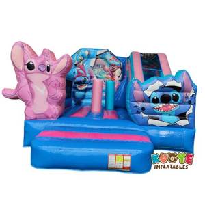 Château gonflable commercial Frozon Combo <span class=keywords><strong>Princesse</strong></span> <span class=keywords><strong>des</strong></span> <span class=keywords><strong>Neiges</strong></span> - Product Image 2