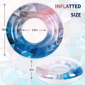 <span class=keywords><strong>Flotadores</strong></span> inflables de PVC con 4 portavasos <span class=keywords><strong>para</strong></span> adultos, <span class=keywords><strong>flotadores</strong></span> de flotación <span class=keywords><strong>para</strong></span> <span class=keywords><strong>piscina</strong></span> en forma de tubo, gafas - Product Image 2