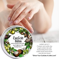 Baume Hydratant Biologique pour les Mains et les Pieds, Baume au Beurre de Karité, Réparation Naturelle des Cuticules, Logo Personnalisé, Marque Privée, 30g