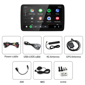 STWEI ชุดมัลติมีเดียไร้สายสำหรับรถยนต์ ระบบ Android AUTO CarPlay หน้าจอ 8.4 นิ้ว สำหรับรถยนต์ Mercedes Benz GLE 350 450 GLS NTG5.0 ระบบ Android - Product Image 6