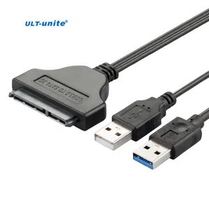 ULT-unite USB 3.0 to SATA Adapter Certificated Cable with Optional USB Power Fast charge function