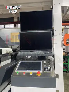 Máquina impresora flexográfica automática de alta velocidad de nueva condición Impresión de bolsas de tarjetas de papel de etiquetas de 1850mm con componente Gear-Core