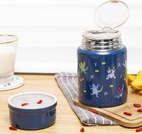 Isotherme isotherme Double paroi en inox pour les enfants, pot isotherme isolé sous vide, Thermos de qualité alimentaire, boîte à Lunch en métal