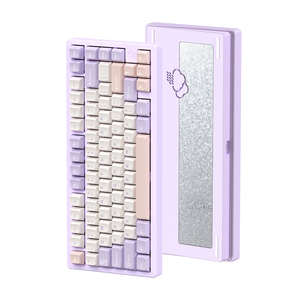 Rainy75 Tự Làm 75% Nóng Trao Đổi CNC Nhôm RGB Có Dây Không Dây 2.4G Bt Bàn Phím Cơ Khí - Product Image 2