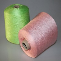 Wholesale Mulberry Raw Silk Yarn 120nm/2 Stock Supply Custom Yarn Dyed 100% Spun Silk Yarn