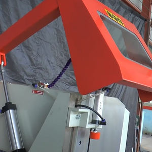 Fabriek Direct Pvc Aluminium Deur Raam Productie Machine Enkele Kop Schuine Cut Zag Hot Verkoop Prijs Korting Upvc Plc Motor - Product Image 4