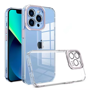 17 Pro Air Max PC + TPU Cámara protectora 2 en 1 Funda de teléfono para I 16 15 <span class=keywords><strong>14</strong></span> 13 12 11Pro Max Plus - Product Image 3