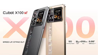 Teléfono Inteligente Cubot X100 5G con Pantalla AMOLED ARGB de 6.88 Pulgadas, 8 GB de RAM, Cámara de 64 MP, Batería de 5100 mAh, Android 15, CPU Snapdragon 690 de Ocho Núcleos