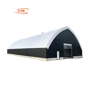 Best Selling Suihe Durable Tent/Half Dome Storage Hou Prefab Steel Barn Build Warehouse Light