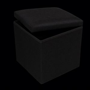 Modern Stool Living Room Furniture Storage <b>Box</b> Fabric Stainless Steel Bamboo Highest Quality Sample Available Stools Counter - Product Image 3
