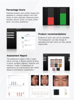 Appareil d'analyse cutanée AI Dermatology avec technologie d'imagerie et de diagnostic précise