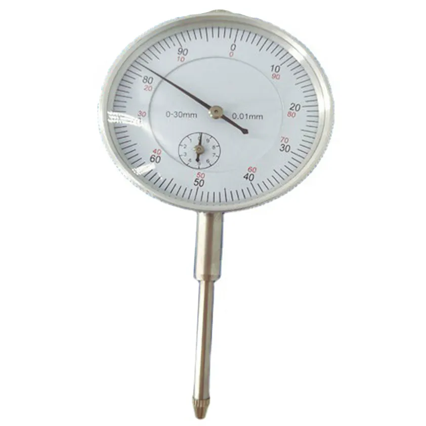 Medidor de indicador de Dial MetricMetric 0-10mm 0-20 0-30 0,01 Precision Tes 0,01 Medidor DE PRUEBA DE PRECISIÓN Herramientas de medición mecánica