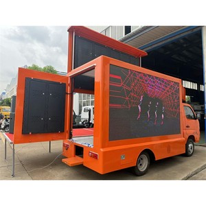 ขายตรงจากโรงงาน รถบรรทุกติดตั้งป้ายโฆษณาดิจิตอล LED แบบเคลื่อนที่ 3 ด้าน รุ่น P4 Foton Mini - Product Image 5