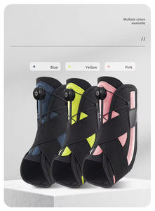 समायोज्य संपीड़न टखनों का समर्थन ब्रेस नॉब नए अर्ध-कठोर टखने के स्टेबलाइजर पौधे फासीइटिस टेन्टोनाइटिस टखना स्प्रिंट - Product Image 6