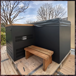 Banheira de Gelo Instantânea Naiya Moderna de Recuperação Rápida, Resistente a UV, com Chiller e Filtro para Combo de Sauna - Product Image 4