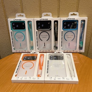 เคสโทรศัพท์แบบด้านเนื้อสัมผัสใสกันกระแทก สำหรับ iPhone 17 16 Pro Max พร้อมสายคล้องมือ - Product Image 2