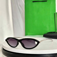 Lunettes de soleil tendance à monture intégrale, légères, avec verres PC dégradés dorés, protection UV400, pour unisexe, plage et extérieur