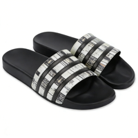 Sandales à glissière haut de gamme personnalisables, respirantes, OEM/ODM, imperméables, en PVC, prix compétitifs