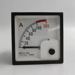 Deniz Analog Panel AC 100A CT 5A ampermetre akım Amp amper ölçer metre 100 A 3 kez aşırı fiyat ile