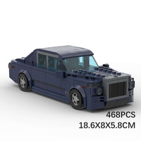 MOC Bean britannique comédien voiture Austin Mini 1000 blocs de construction jouets Johnny anglais Reborn coupé modèle brique ensemble pour bricolage MOC cadeau