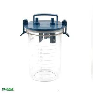 MEDEASE mesin penyedot debu, peralatan medis penyedot debu listrik dengan botol 1L