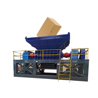 Cutter petit Double arbre ferraille déchiqueteuses Machine broyeur E 0 mécanique 220V verts déshydratation déchiré approvisionnement populaire