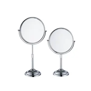 HSY-658 rond réglable en hauteur table haut de gamme cosmétique de miroir