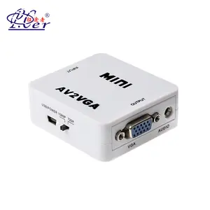 Wholesale Factory Supply 720P 1080P Audio Video HDMI To 2 RCA Adapter HDMI A To RCA Converter