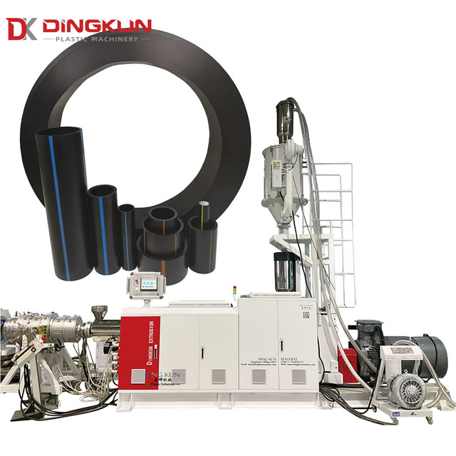 110-315mm Plastic HDPE PE Pipe Water Supply Drainage Pipe Making Machine Extrusion Production Line