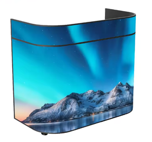 Pantalla LED Interior de Tamaño Personalizado P2 P2.5, Flexible, Ovalada, para Mostrador, Barra Frontal, Sala de Exposiciones, Pantalla a Todo Color P2.5 - Product Image 3