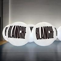 Ballon publicitaire géant LED gonflable avec logo personnalisé imprimé pour événements, activation de marque, exposition, décoration