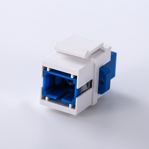 Adaptador de Fibra Óptica Dúplex SC del Fabricante, Acoplador de Interfaz LCSC, Módulo de Brida para Panel, Compatible con RoHS - Product Image 3