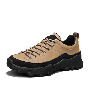Zapatillas de Senderismo <span class=keywords><strong>para</strong></span> <span class=keywords><strong>Hombre</strong></span>, Diseño Moderno, Transpirables, de Cuero y Malla, con Protección <span class=keywords><strong>para</strong></span> los Dedos, Servicio de Logotipo Personalizado OEM, Suministro de Fábrica - Product Image 1