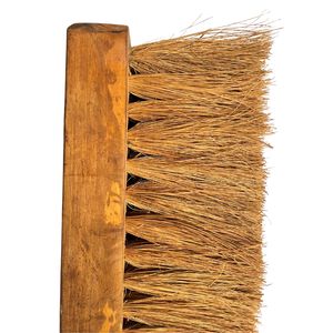 Cepillo de limpieza de fibra de coco mediano con mango de madera, cepillo de fregado natural, herramienta de limpieza doméstica ecológica - Product Image 3