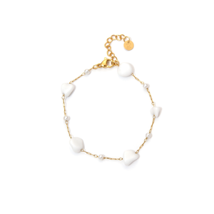 PXK-0376 สร้อยข้อมือแฟชั่นแบบโซ่และแบบเชื่อมต่อ เครื่องประดับที่หรูหราและมีสไตล์สำหรับผู้ชายและผู้หญิง - Product Image 2