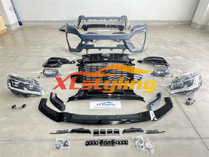 Accessoires de voiture XLstyling kit de carrosserie Grilles de pare-chocs avant arrière mise à niveau pour <span class=keywords><strong>Volkswagen</strong></span> VW Multivan T6 à T6.1 R style <span class=keywords><strong>sport</strong></span> - Product Image 4