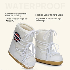 Stivali da Neve Autunno-Inverno per Donna, <span class=keywords><strong>Scarponi</strong></span> da Sci Genitore-Figlio in Gomma, per Escursioni sulla Neve - Product Image 2