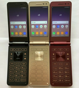 GSM-FIX gốc Đối với Samsung folder2 g1650 Dual Sim gốc mở khóa siêu giá rẻ thông minh màn hình cảm ứng lật di động điện thoại di động - Product Image 3