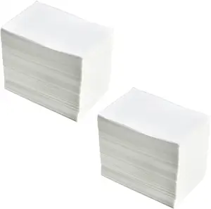 Multi guna lipat tahan air 4x6 Label pengiriman termal putih Label kertas perekat