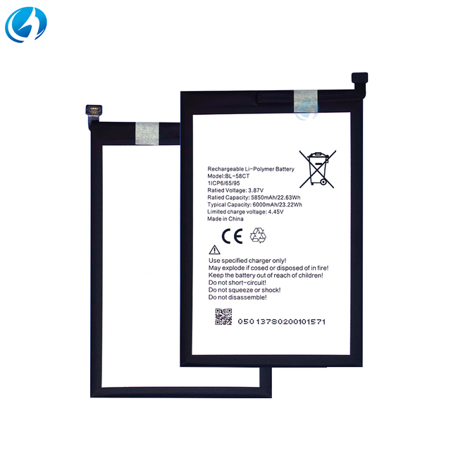 High Quality Cell Phone Battery Replacement BL-58CT for Tecno Spark7 KF6 KF6j Mobile Phone Batteries