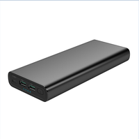 Banque d'alimentation à charge rapide en alliage d'aluminium 100w Distributeur automatique Accessoires pour ordinateur portable pour tablette pour Microsoft Surface Pro